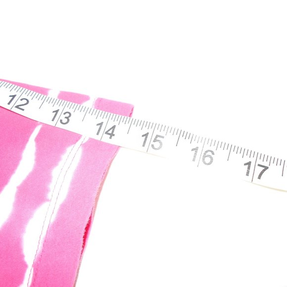 Aeropostale Crew T-Shirt L Tie Dye Hot Pink White - Picture 14 of 16